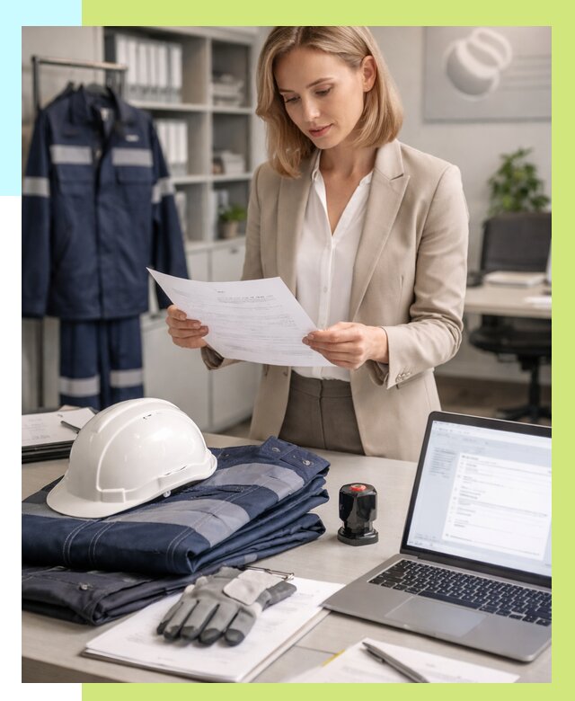 Сертификация спецодежды в Черняховске от 7336 р. | Алешин-Чрх