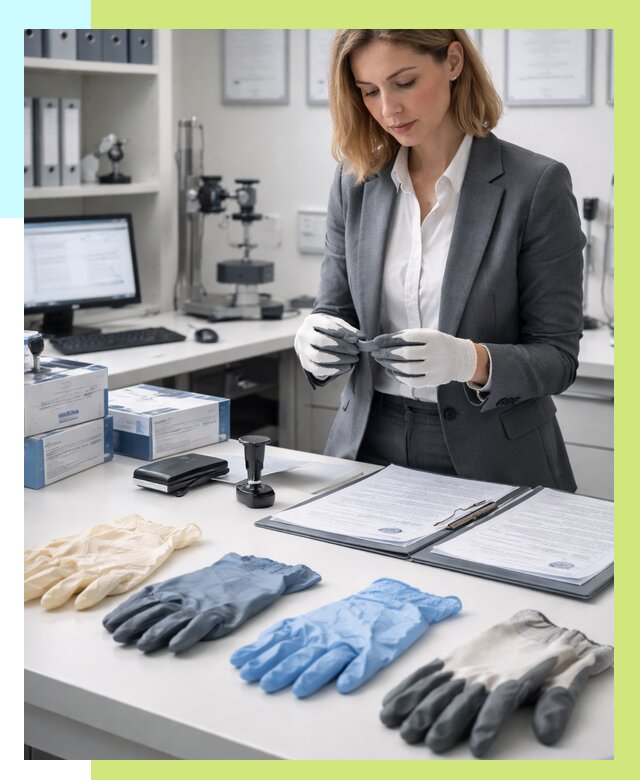 Сертификация перчаток в Черняховске от 8908 р. | Алешин-Чрх