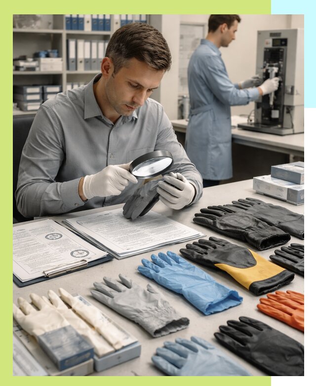 Сертификация перчаток и средств защиты продукции в Черняховске