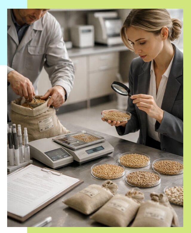 Сертификация зерна в Черняховске по цене от 15720 р. | Алешин-Чрх