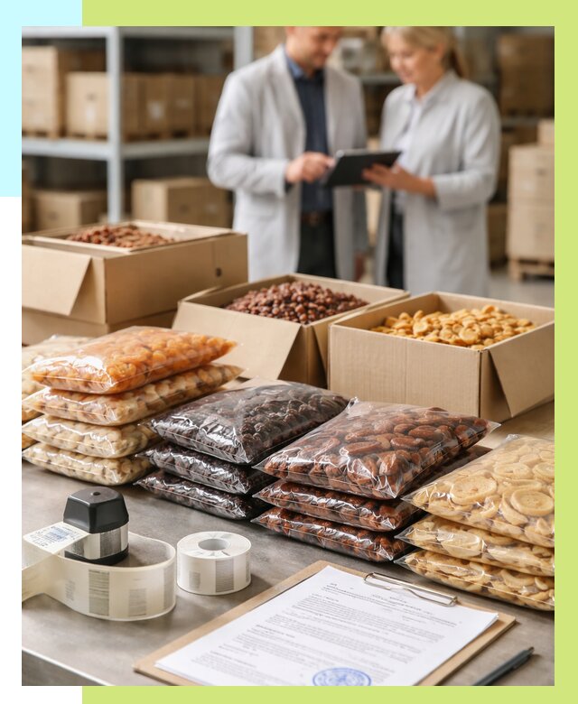 Сертификация сухофруктов в Черняховске от 12576 р. | Алешин-Чрх под ключ