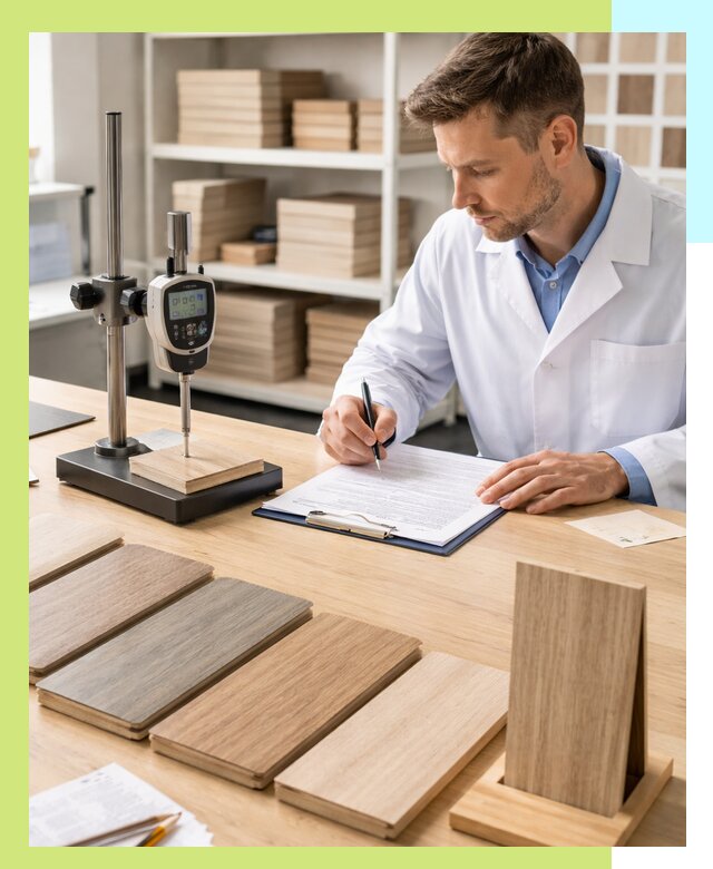 Сертификация ламината с испытаниями и оформлением документов в Черняховске