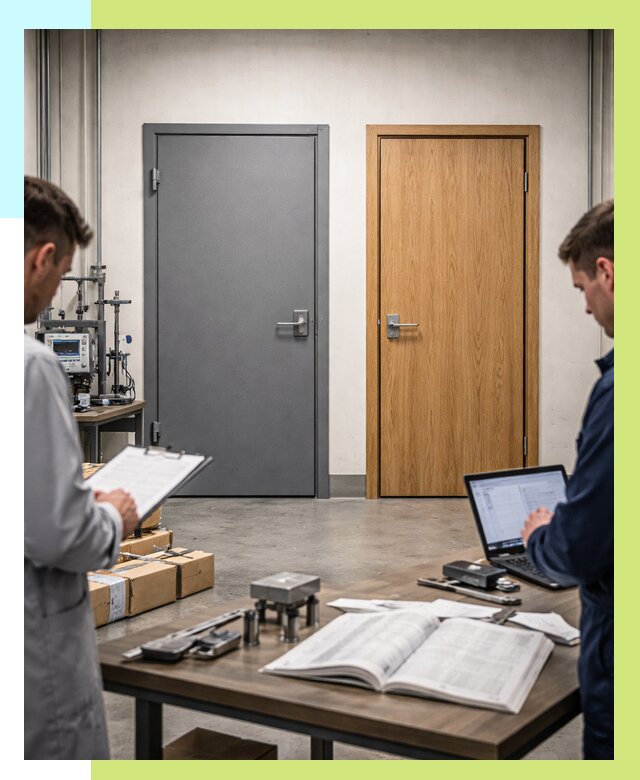 Сертификация дверей в Черняховске от 8384 р. под ключ | Алешин-Чрх