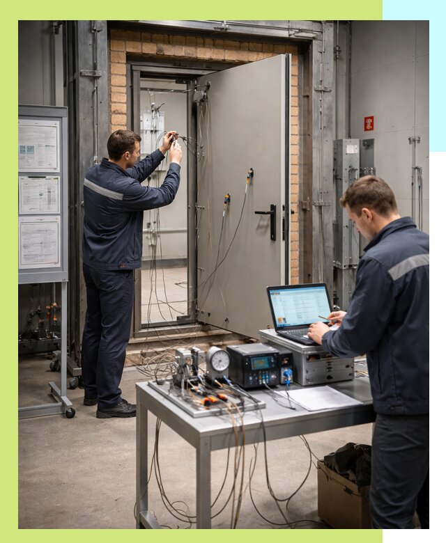 Сертификация противопожарных дверей в Черняховске по ГОСТ и ТР