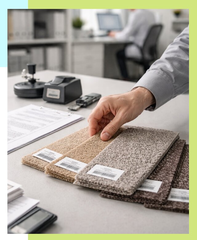 Сертификация ковролина в Черняховске от 15720 р., Алешин-Чрх