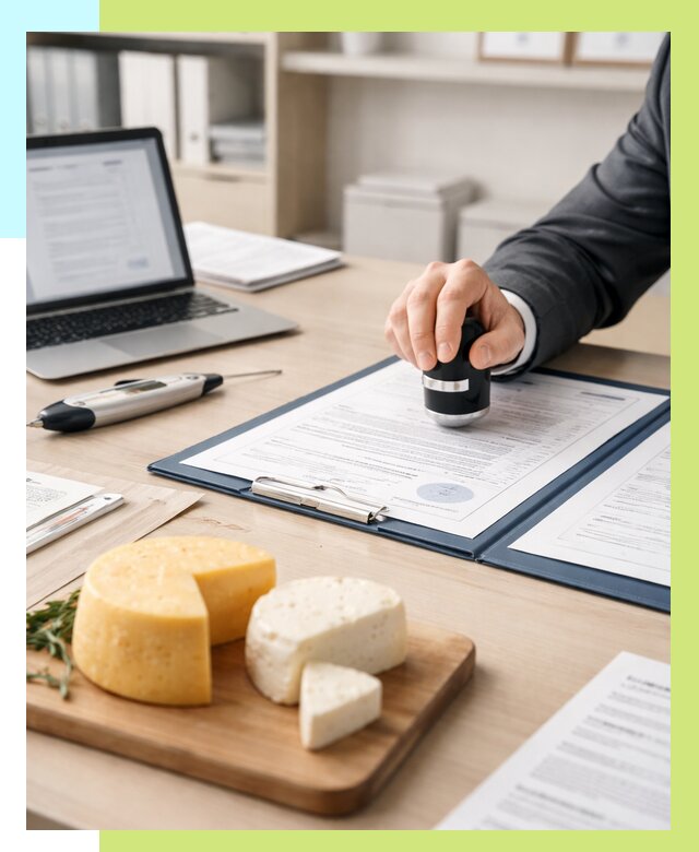 Сертификация сыров в Черняховске от 15720 р | Сертификат на сыр Алешин-Чрх