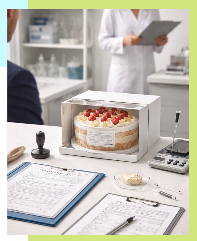 Сертификация тортов в Черняховске от 9432 р. заказать | Алешин-Чрх