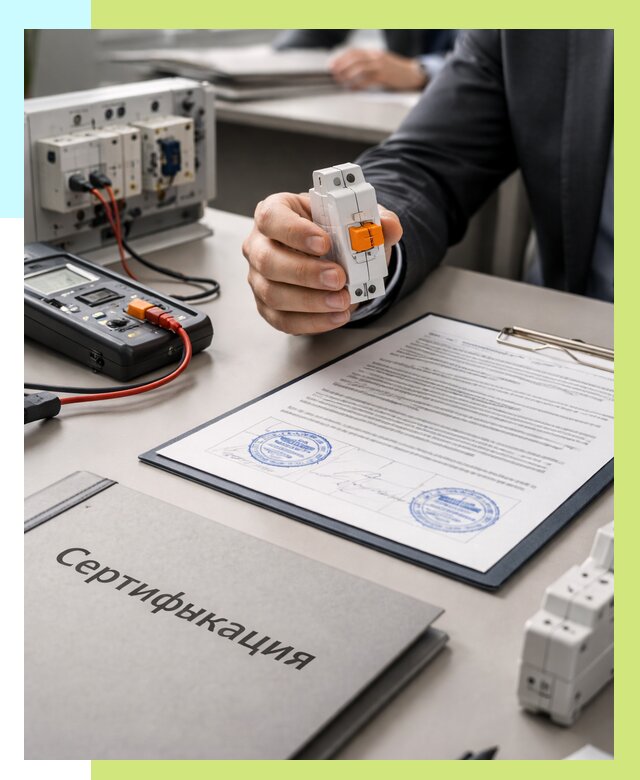 Сертификация выключателей под ключ в Черняховске от 15720 р. | Алешин-Чрх
