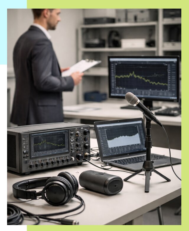 Сертификация аудиотехники в Черняховске от 15720 р., Алешин-Чрх