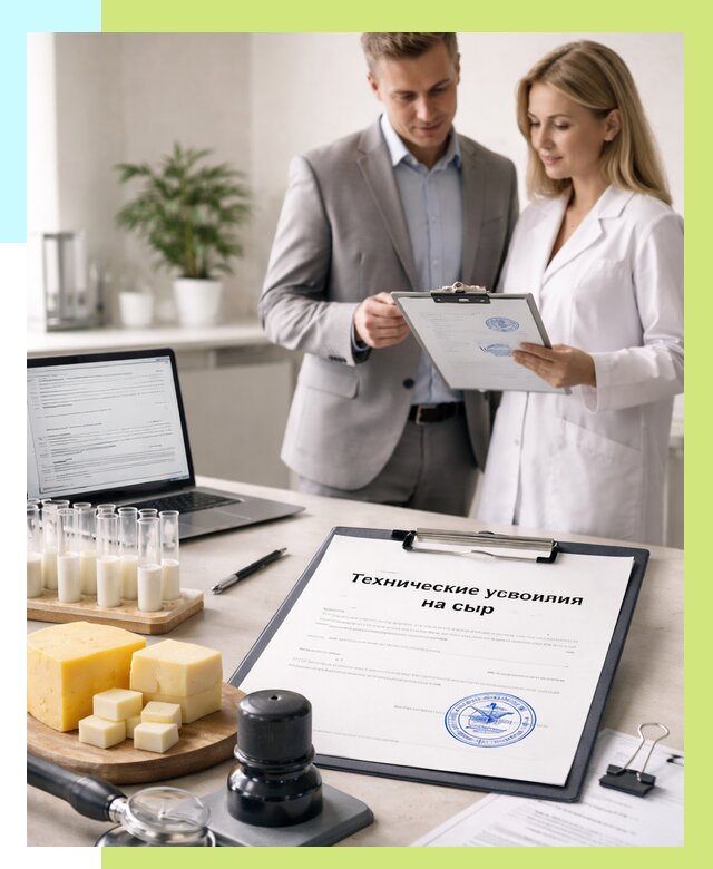 ТУ на сыры в Черняховске срочно от 12576 р. — оформление | Алешин-Чрх