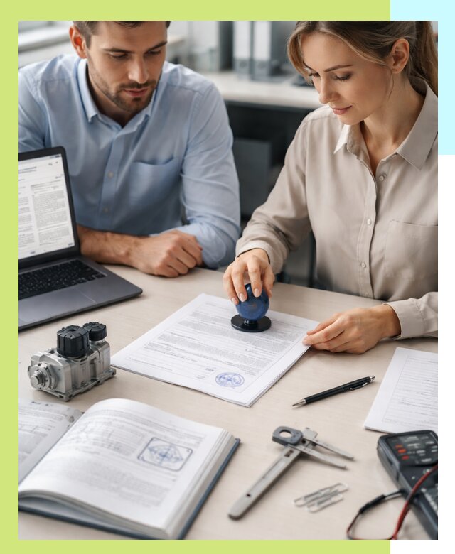 Выдача паспорта изделия и техническая экспертиза продукции в Черняховске