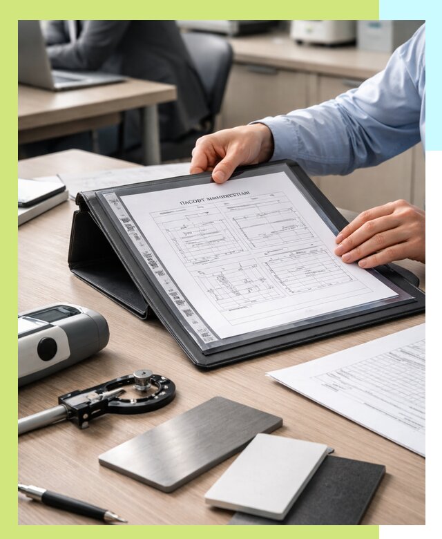 Оформление паспорта материала для продукции в Черняховске