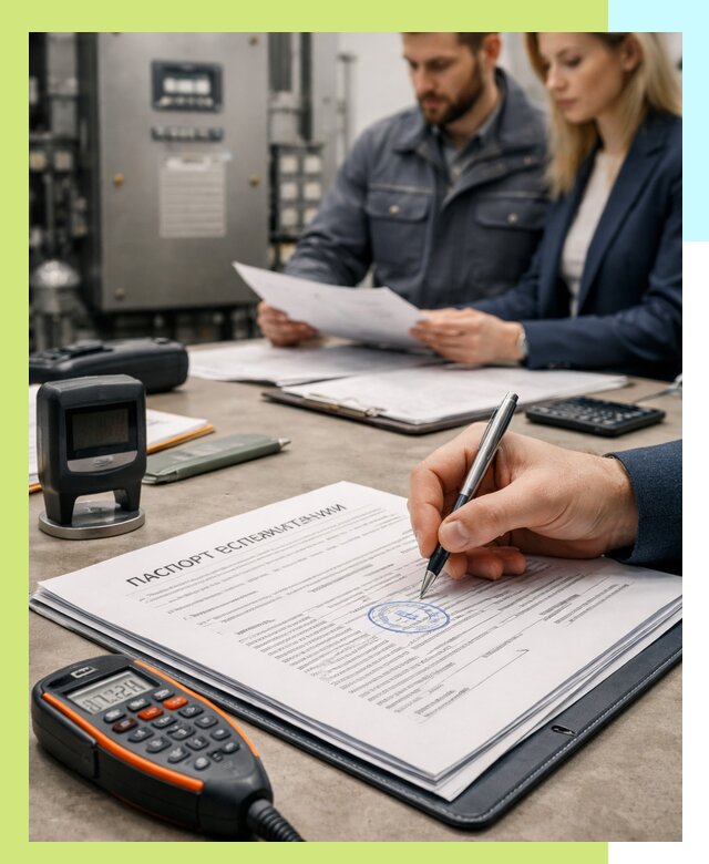 Оформление паспорта эксплуатации оборудования в Черняховске