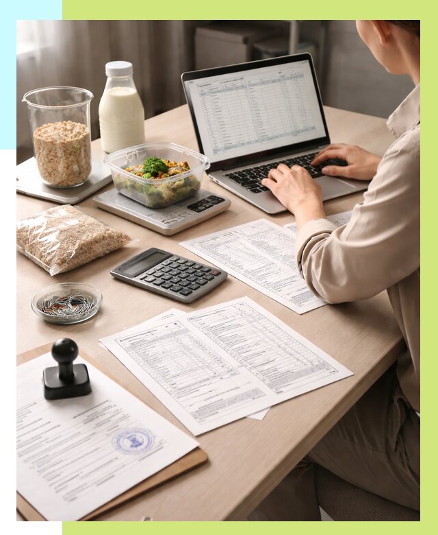 Просчет БЖУ для маркировки в Черняховске от 1572 р. | Алешин-Чрх