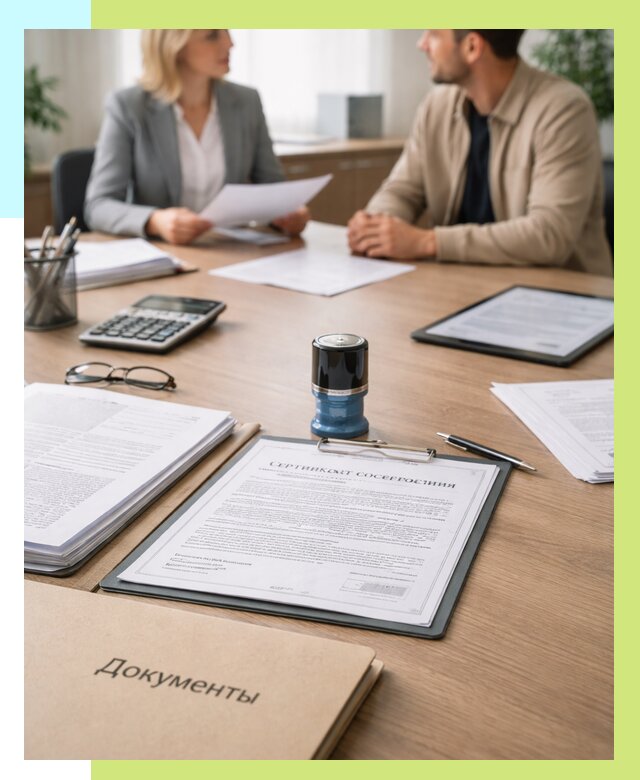 Сертификат соответствия на продукцию в Черняховске от 15720 р.|Алешин-Чрх