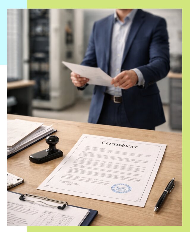 Сертификат на оборудование в Черняховске от 15720 р. | Алешин-Чрх