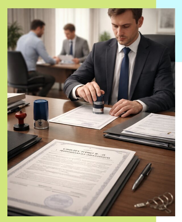 Оформление свидетельства о государственной регистрации в Черняховске