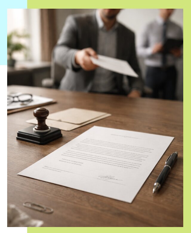 Отказное письмо по сертификации в Черняховске от 3668 р. | Алешин-Чрх