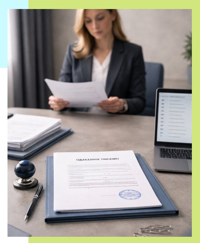 Отказное письмо для маркетплейсов в Черняховске от 2620 р., Алешин-Чрх