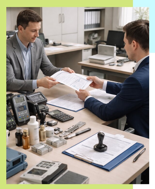 Оформление и получение заключения РЧЦ для оборудования в Черняховске