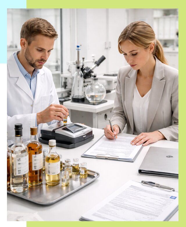 Заключение о спиртосодержании в Черняховске, от 5240 р., Алешин-Чрх