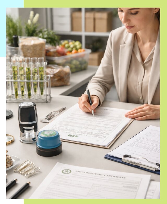 Фитосанитарный сертификат оформить в Черняховске от 4716 р. | Алешин-Чрх