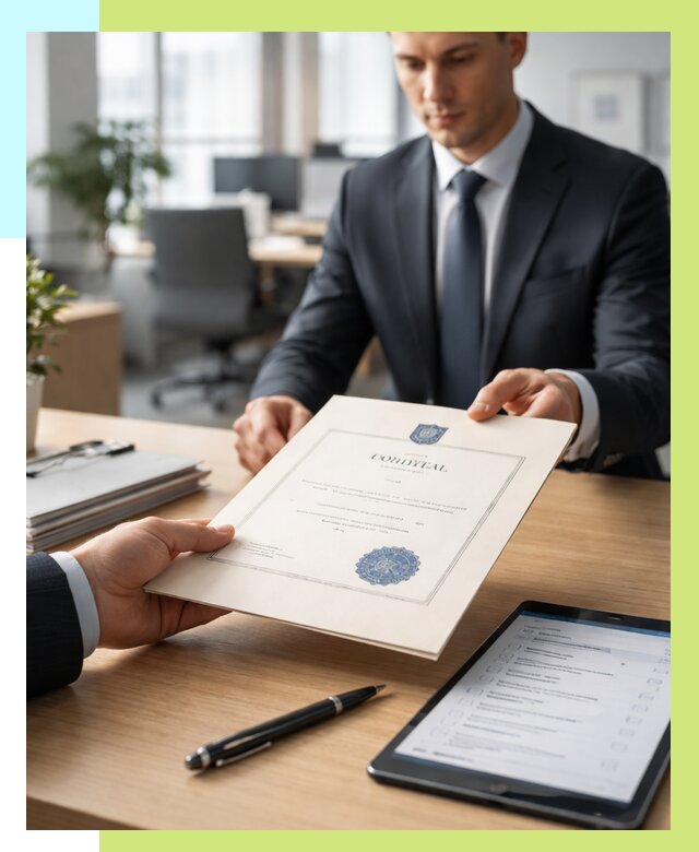 Сертификат ISO 30301 в Черняховске от 36680 р. | Алешин-Чрх - под ключ