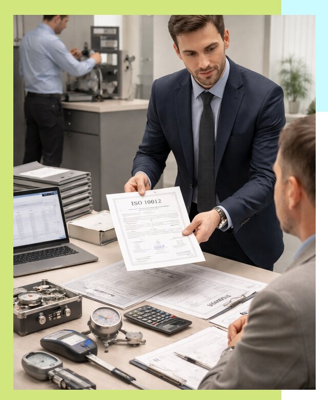 Выдача сертификата ISO 10012 по требованиям метрологии в Черняховске