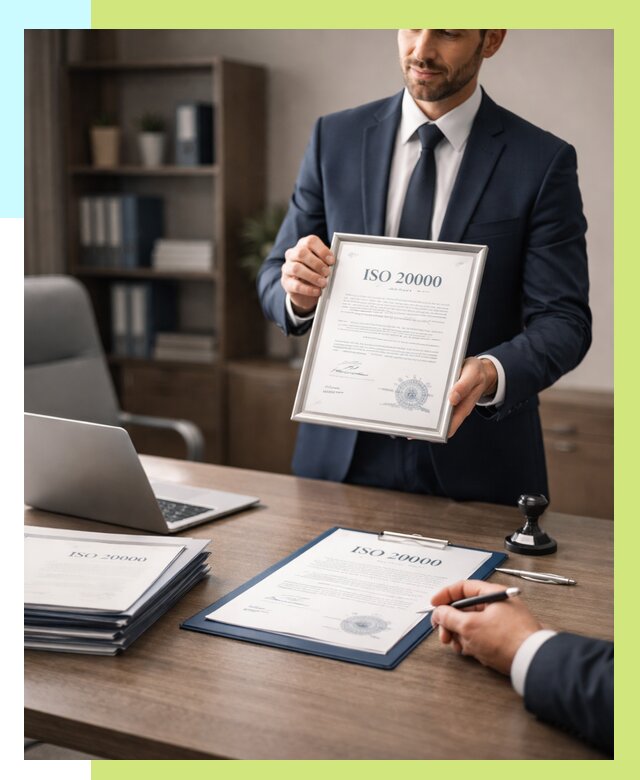 Сертификат ISO 20000 в Черняховске под ключ от 125760 р., Алешин-Чрх