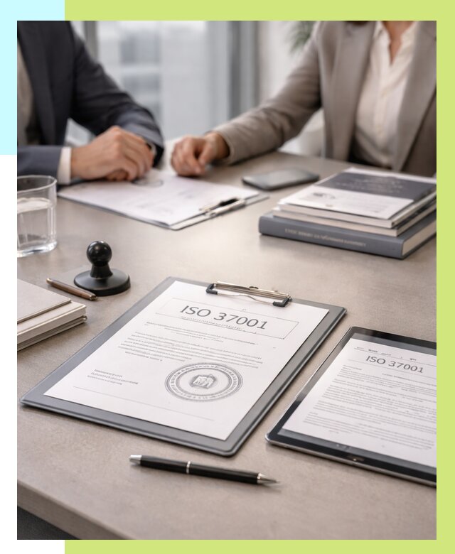 Сертификат ISO 37001 в Черняховске оформить от 125760 р. Алешин-Чрх