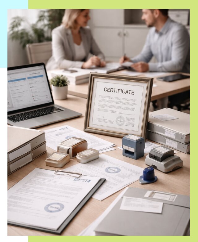 Сертификация компании в Черняховске от 47160 р. | Алешин-Чрх — заказ